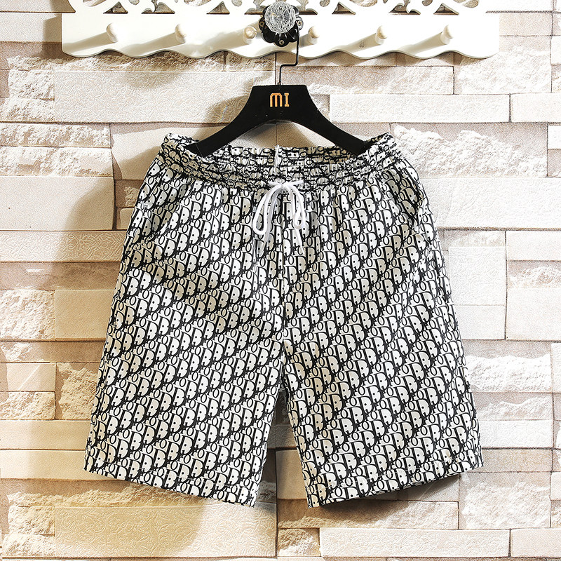 2023夏季印花短裤男ins宽松bf风情侣速干五分沙运动休闲裤1K04P20，男装休闲裤，电商A097