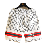 2023夏季印花短裤男ins宽松bf风情侣速干五分沙运动休闲裤K22P20，男装休闲裤，电商A097