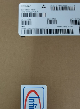 原装正品现货 BAT63-02V H6327 ESD保护管 询价为准