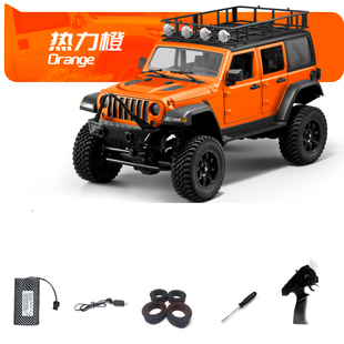 莽牛新品 四驱攀爬 MN128 牧马人遥控玩具车