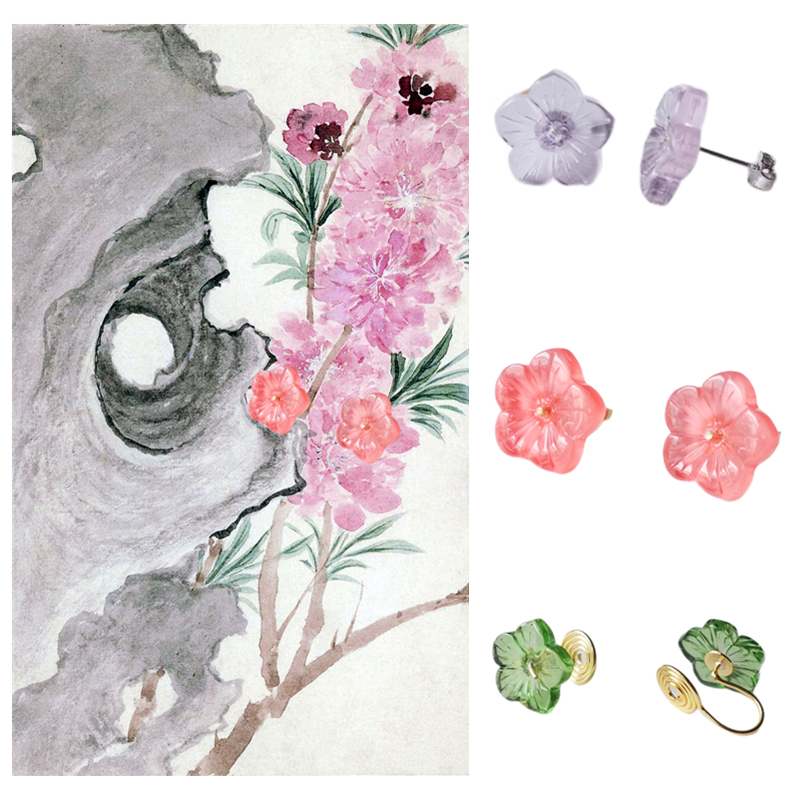 耳钉新款高级感耳夹无耳洞女纯银