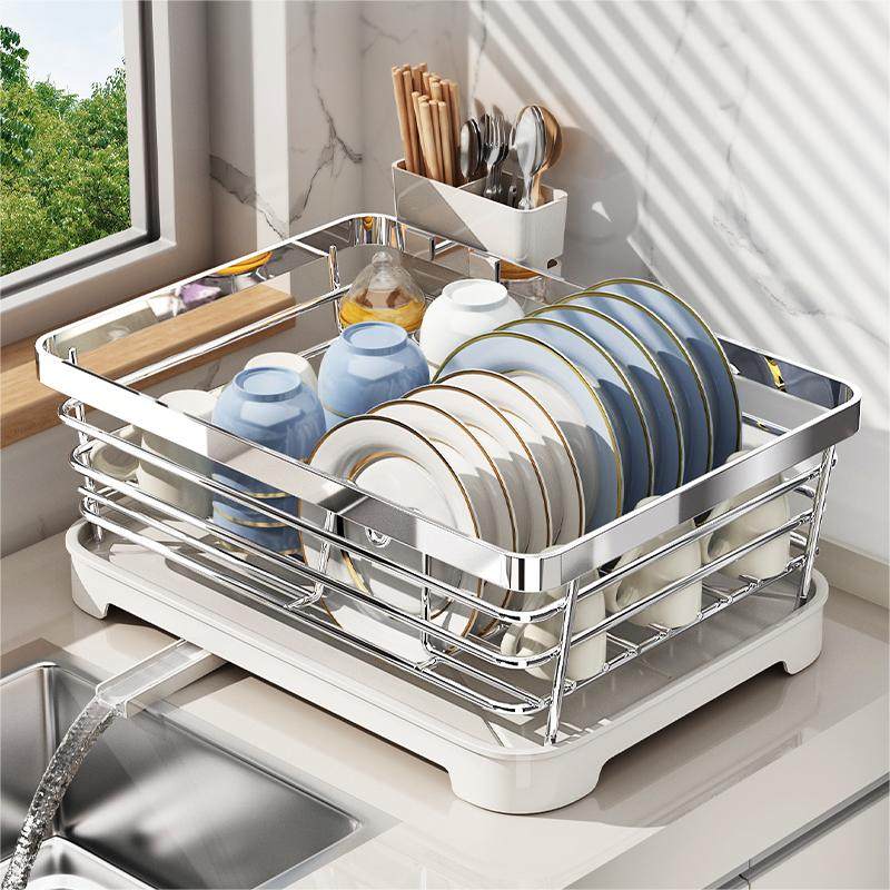 优勤碗盘沥水架碗架304不锈钢厨房置物架沥水篮放碗筷碗碟收纳架,厨房/烹饪用具,碗架,淘宝优惠券,粉丝福利购,淘宝优惠卷