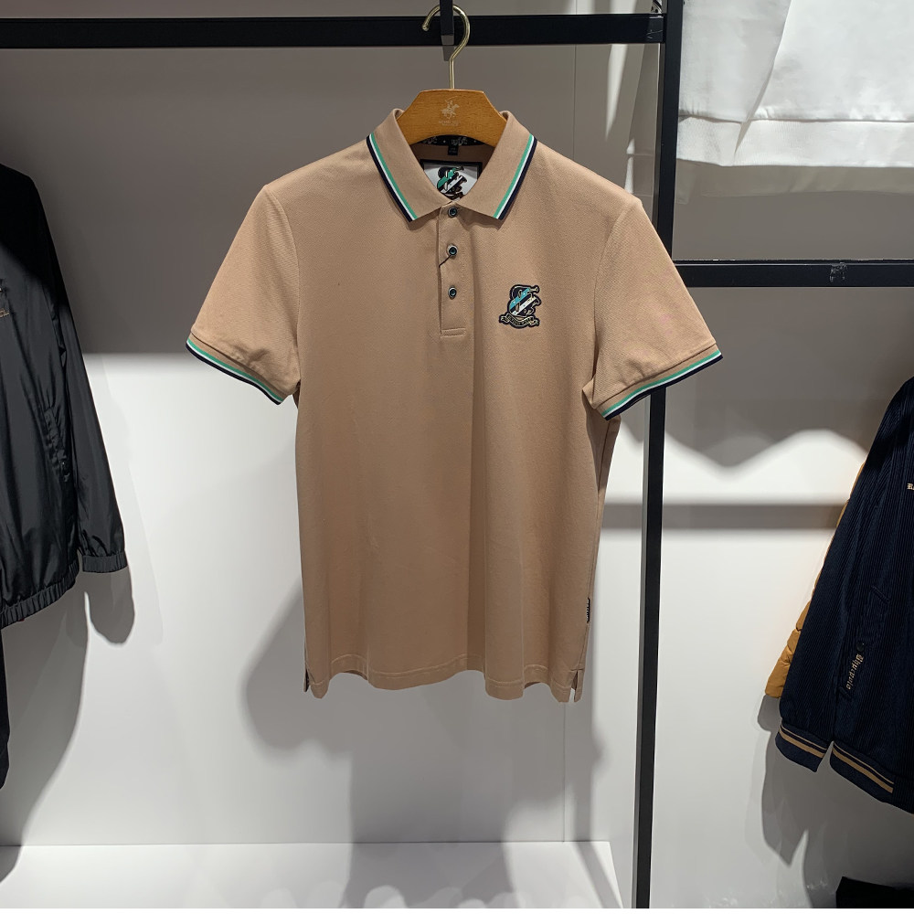 比华利保罗男装翻领T恤衫短袖夏季新款商务休闲纯棉POLO衫正品