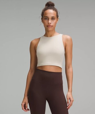 现货Lululemon Align High-Neck Tank Top 高领瑜伽裸感运动背心