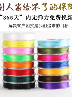 手串绳弹力珠子水晶文玩耐磨进口