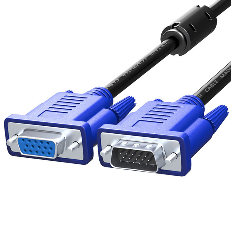 VGA公对母延长线台式电脑显示器投影仪视频加长数据连接线3米5米,影音电器,VGA线,淘宝优惠券,粉丝福利购,淘宝优惠卷