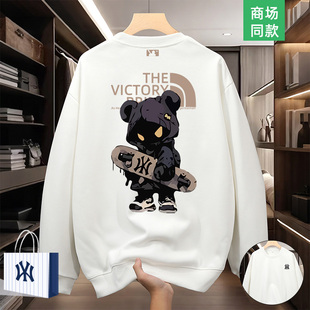 【一折专区】奥莱专柜卫衣男士春秋季2025新款潮牌情侣长袖t恤