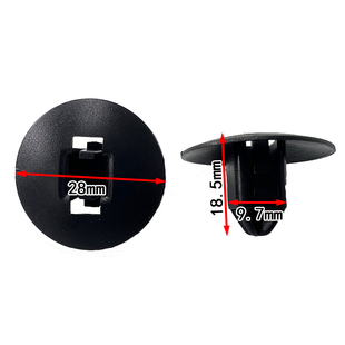 适用沃尔沃XC90XC70XC60S40S60S80专用前后保险杠下护板卡扣卡子