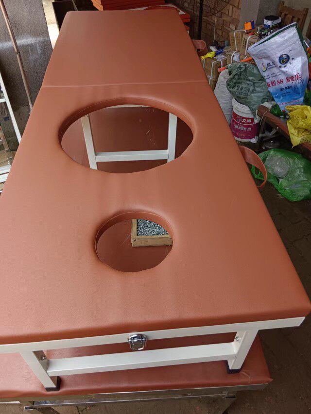 木桶专用的便携式手提折叠熏蒸床六腿加固原始按摩中药熏蒸免安装