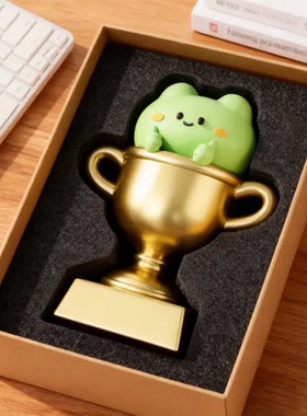 萌宠树脂桌面摆件礼盒生日礼物