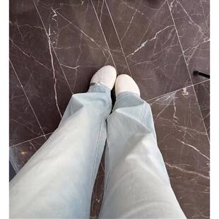 W366 超薄水洗牛仔裤 SANMI 叁米