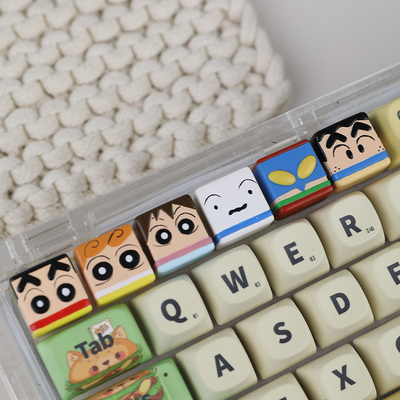 蜡笔小新个性键帽单个