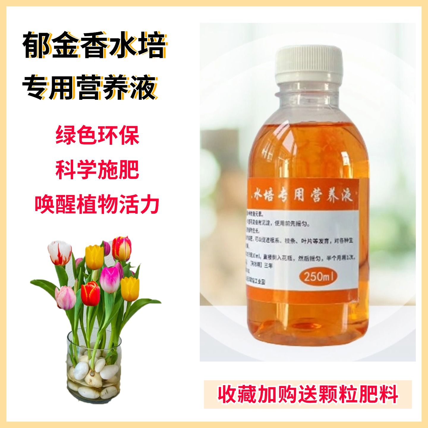 郁金香水培营养液水溶肥料