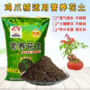 鸡爪槭红枫树营养花土室内阳台盆景栽绿植专用育苗种植土疏松透气