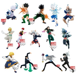 日版正版万代全职猎人 凯特 西索 酷拉皮卡 雷欧力 小杰 景品手办