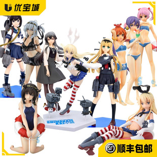 日版正品SEGA 舰队collection 舰娘 长门 翔鹤 瑞凰 瑞鹤景品手办