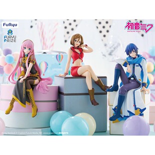 日版正品 FuRyu 初音未来Miku 巡音流歌 巡音LUKA 泡面压手办周边