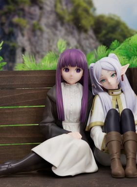 日版正品elCOCO 1/7 葬送的芙莉莲 芙莉莲 菲伦 坐姿景品手办周边