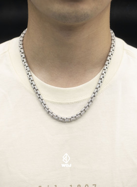 WBJ定制珠宝hermeslink情侣项链