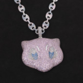 WBJ定制珠宝定制欣赏马伯骞定制宝可梦梦幻宠物小精灵 锤头鲨