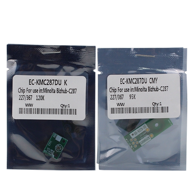 适用 柯美C227 C287 C367硒鼓芯片 柯尼卡美能达BH C 228 C258 C308 C368 C7528震旦C255 366硒鼓芯片