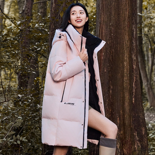 东北加厚防寒羽绒服女冬季新款今年流行中长款外套男女款正品高端