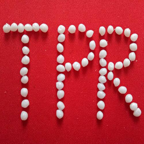 乳白色TPR原料 热塑性弹性体TPR 注塑级 耐老化本色TPR95度颗粒