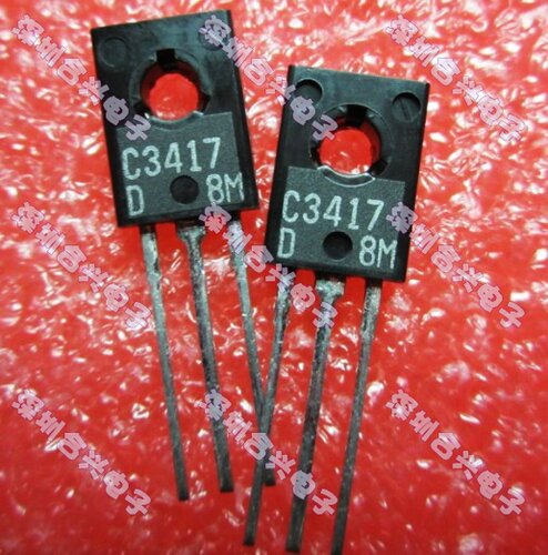 C3417 2SC3417高频三极管NPN/300V/0.1A 【原装促销】