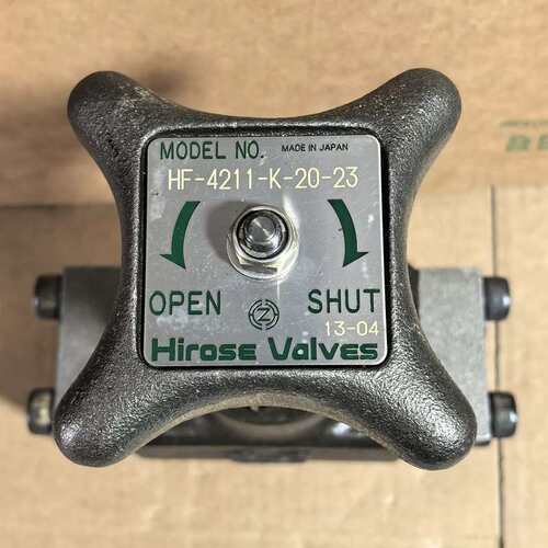 议价Hirose Vaes广濑截止阀HF-4211-K-
