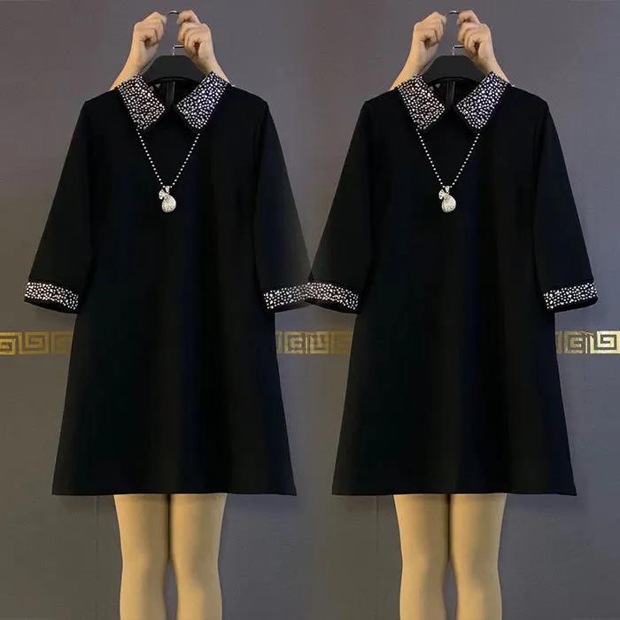 韩版A字裙聚脂钎维纯色