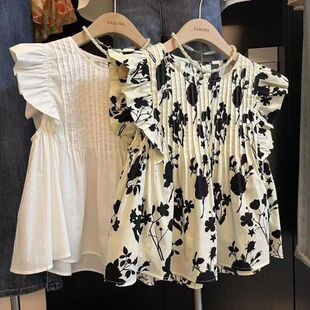 上衣洋气漂亮小衫 宫廷风衬衫 百搭叠穿很仙 2023年新款 超仙 女春装