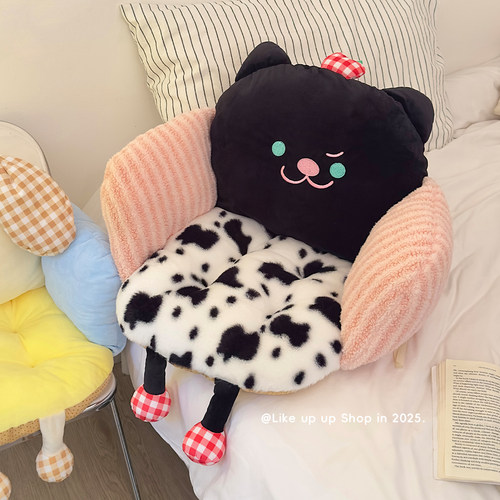 【邪恶猫猫】表情包出现在坐垫上