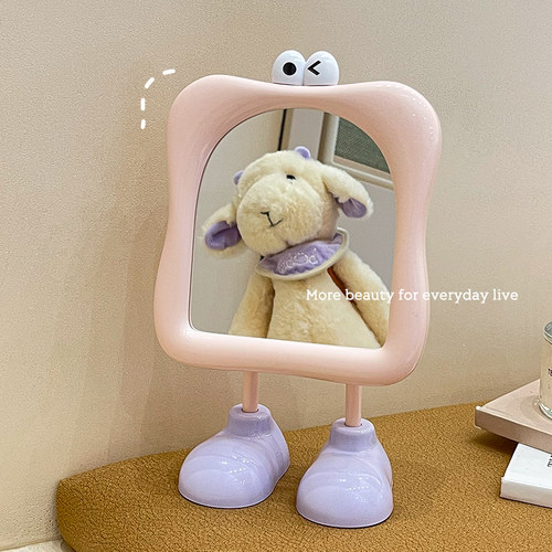 救命！镜子长脚了化妆镜学生宿舍