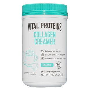 美国Vital 胶原蛋白奶精椰子味293克骨骼关节与软骨 Proteins