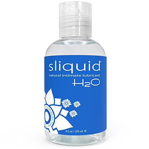 美国Sliquid H2O水性润滑剂不含甘油个人润滑剂透明无香125ml