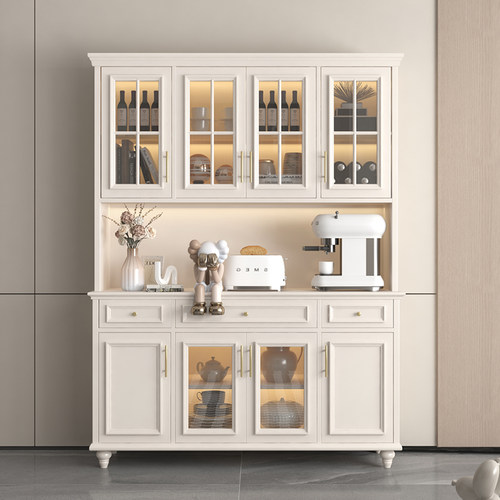 餐边柜瀚缘美式实木烤漆