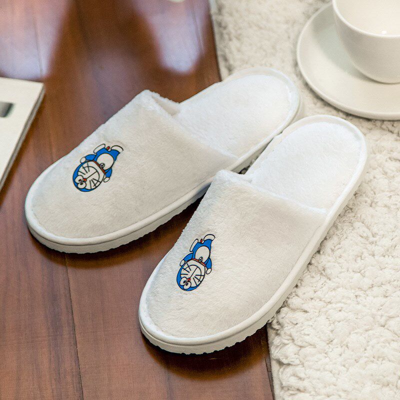 儿童一次性拖鞋 酒店防滑加厚小孩宾馆旅行便携室内待客10双