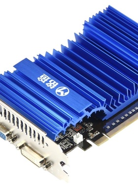 2手影驰GT210华硕G505铭瑄GT520静音1G亮机卡128M低功耗512M显卡