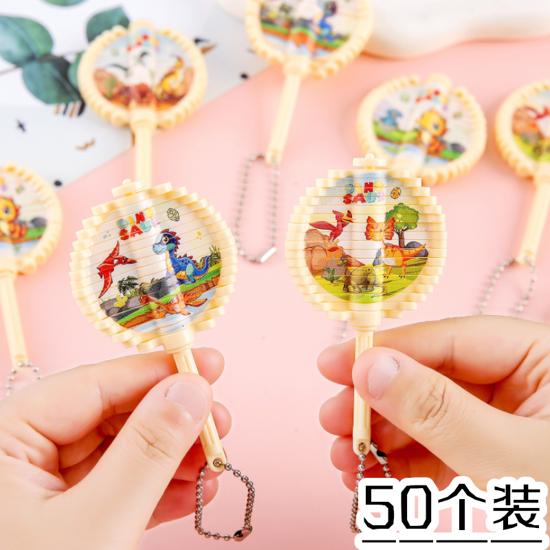 旋转棒儿童旋转树棒棒糖斐波那契螺旋树小手摇变脸二元解压小玩具