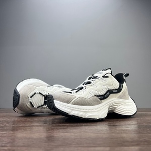 真皮外贸单 秋冬男女运动休闲老爹鞋厚底增高百搭宝米花慢跑鞋