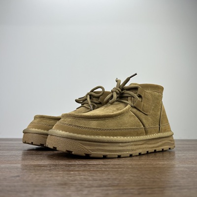 外贸男冬季雪地靴加棉保暖鞋抗冻