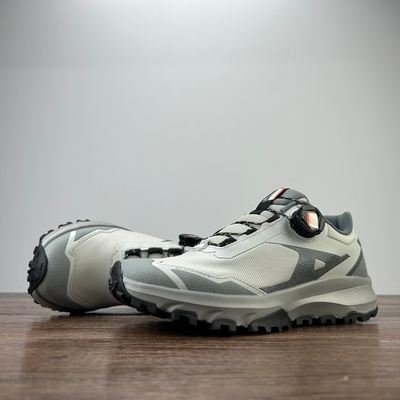 牛货情侣户外越野跑鞋旋转纽扣