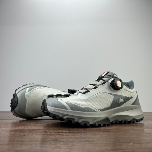 牛货情侣户外越野跑鞋旋转纽扣