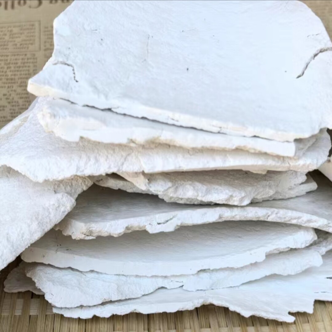Poria cocos slices: Yunnan raw sliced Chinese medicinal material, hand-sliced Poria cocos, raw cut, sun-dried, sulfur-free cloud poria cocos thumbnail 3