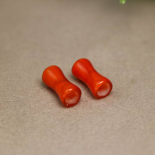 天然老玛瑙路路通管珠桶珠