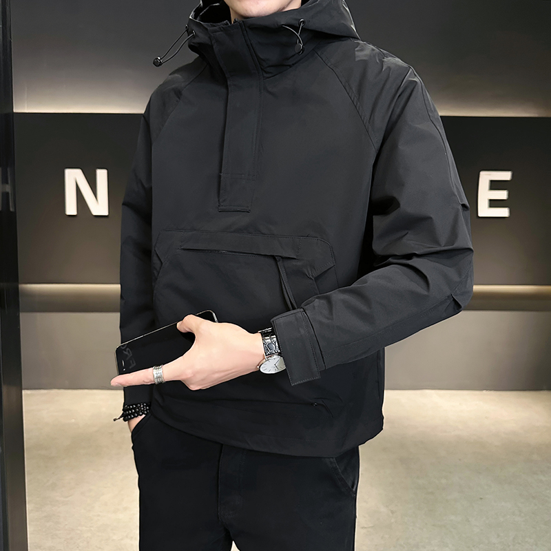 雷迪波尔官方连帽头套夹克外套男士潮牌工装潮流休闲痞帅高级感休