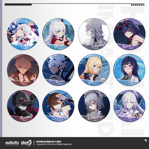 崩坏3CG系列盲盒徽章Vol5
