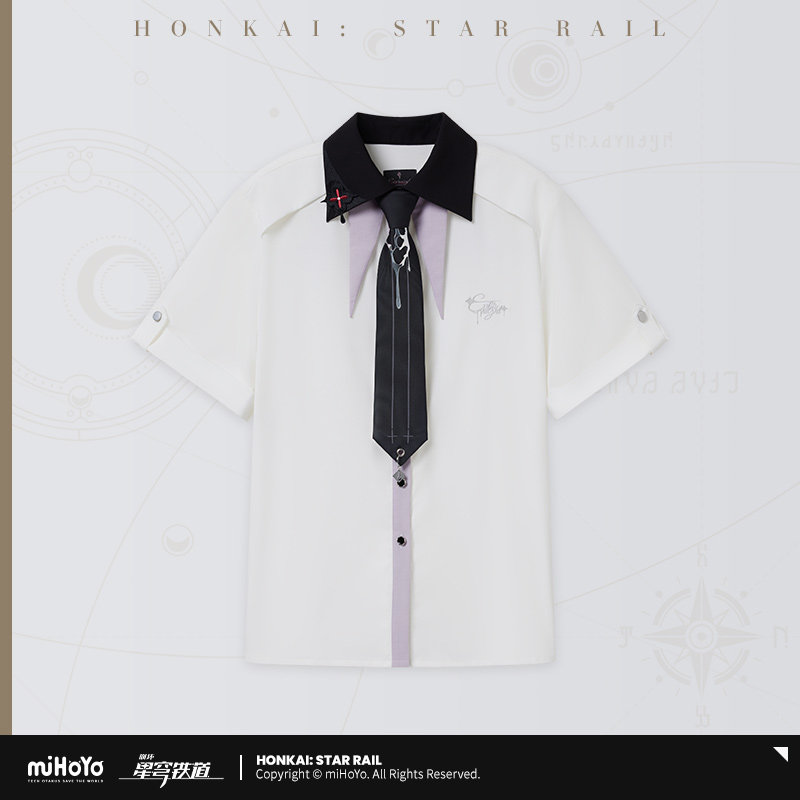 thumbnail for [miHoYo Honkai: Star Railway] Long Night Moon Theme Impression Series Short Sleeve Shirt miHoYo