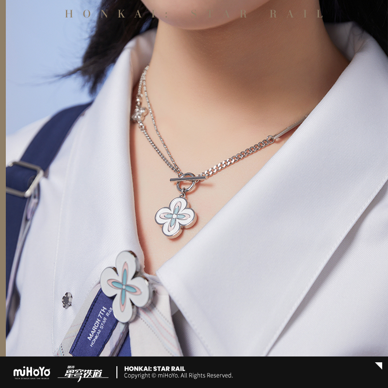 【米哈游/崩坏：星穹铁道】三月七主题系列首饰项链胸针 miHoYo-封面