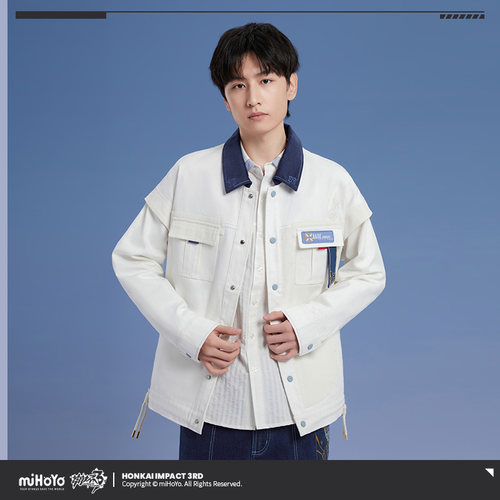 玉骑士·月痕系列拼接外套